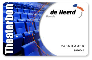 Theaterbon theater de Heerd